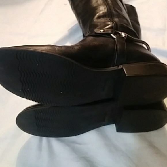 Matisse black leather riding boots-sz 8 1/2M - Picture 5 of 5